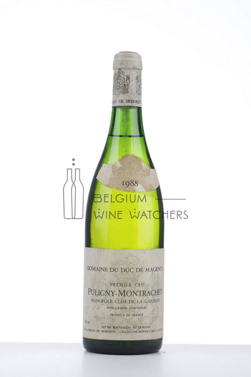 Picture of 1988 PULIGNY MONTRACHET CLOS DE LA GARENNE DOMAINE DUC DE MAGENTA